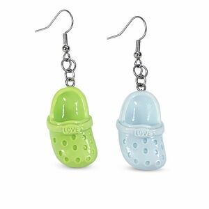Fun Croc Earrings Mismatched Colors‎ Love Clogs Novelty